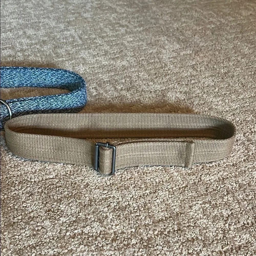Chic Blue and Black Belt Set Men M, Boys L, and Boys 12 - Picture 11 of 11